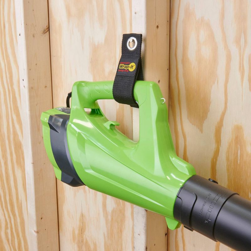 slide 4 of 10, Wrap-It Heavy Duty Storage Straps 17" 2pk: Nylon & Stainless Steel Hardware Fasteners, 2 Year Warranty, 2 ct