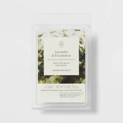 6ct Lavender and Eucalyptus Wax Melts 2.5oz - Threshold™