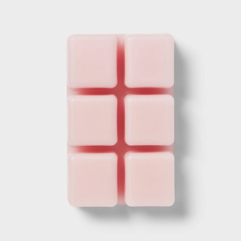 slide 2 of 3, 6ct Pink Cotton Candy Wax Melts 2.5oz - Threshold™, 6 ct; 2.5 oz