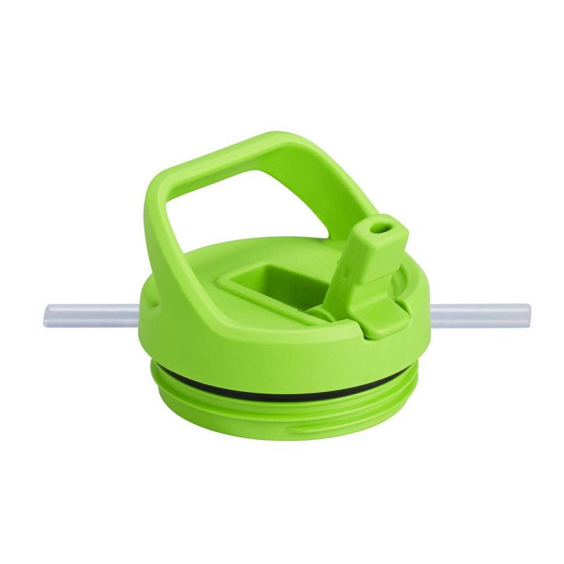 slide 2 of 2, Stanley 20 oz Stainless Steel Ice Flow Go Flip Straw Tumbler Tropical Teal, 20 oz