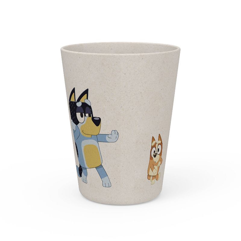 slide 2 of 8, Zak Designs 2pk 10 fl oz Bluey Melamine Tumblers Blue/Cream: Kids Drinkware, Dishwasher-Safe, Cold Beverages, 2 ct; 10 fl oz