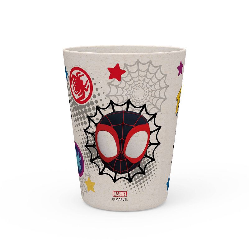 slide 3 of 8, Zak Designs 2pk 10 fl oz Spidey and His Amazing Friends Melamine Tumblers Cream/Red, 2 ct; 10 fl oz