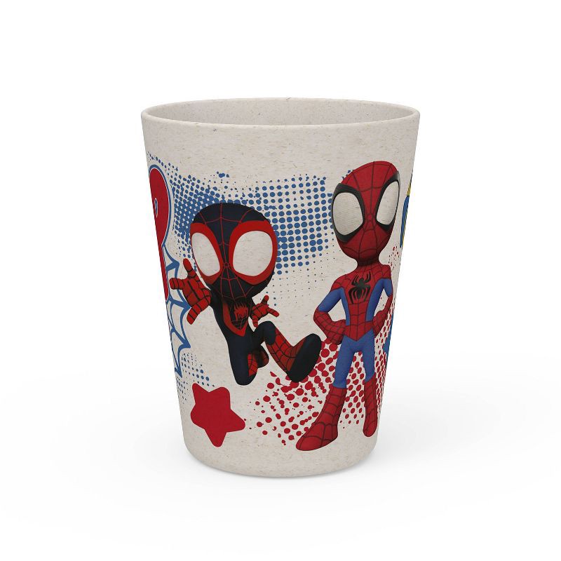slide 4 of 8, Zak Designs 2pk 10 fl oz Spidey and His Amazing Friends Melamine Tumblers Cream/Red, 2 ct; 10 fl oz