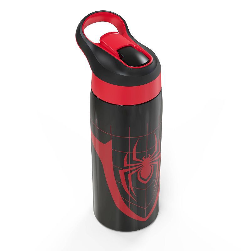slide 3 of 6, Zak Designs 19 fl oz Stainless Steel Vacuum Insulated Riverside Spider-Man Water Bottle: Kids & Boys Drinkware, Dishwasher-Safe, 19 fl oz