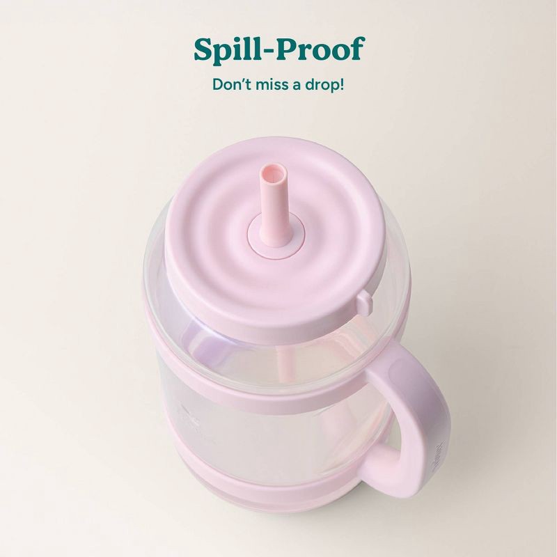 slide 5 of 7, Reduce 80oz Tritan Waterday Mug Light Pink: Iridescent Tumbler with Straw & Twist-Off Lid, Dishwasher-Safe, 80 oz