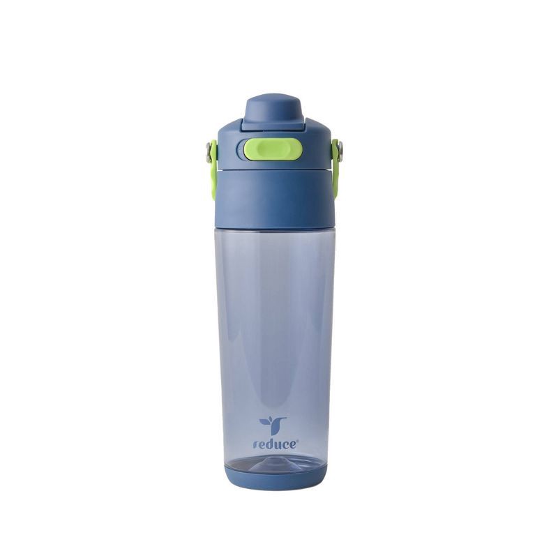 slide 2 of 7, Reduce 24oz Aura Tritan Water Bottle Iron Blue/Yellow, 24 oz
