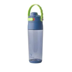 Reduce 24oz Aura Tritan Water Bottle Iron Blue/Yellow