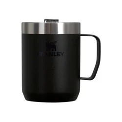 Stanley 8 oz Stainless Steel Classic Legendary Mug Black 2.0: Dishwasher-Safe Drinkware for Hot & Cold Beverages