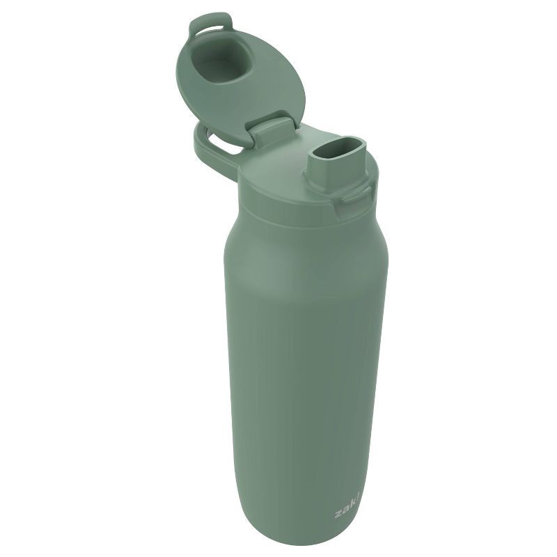 slide 4 of 6, Zak Designs 24oz Stainless Steel Chug Water Bottle Sage Green, 24 oz