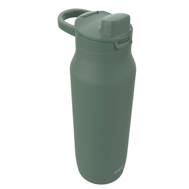 slide 5 of 6, Zak Designs 24oz Stainless Steel Chug Water Bottle Sage Green, 24 oz