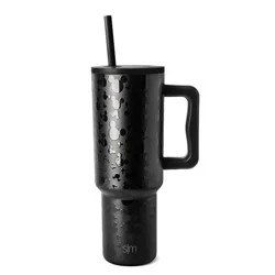 Simple Modern Trek 40oz Stainless Steel Mickey Mouse Lidded Tumbler Black: Double-Wall, Leakproof, Vacuum-Insulated