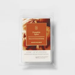6ct Pumpkin Spice Wax Melts 2.5oz - Threshold™
