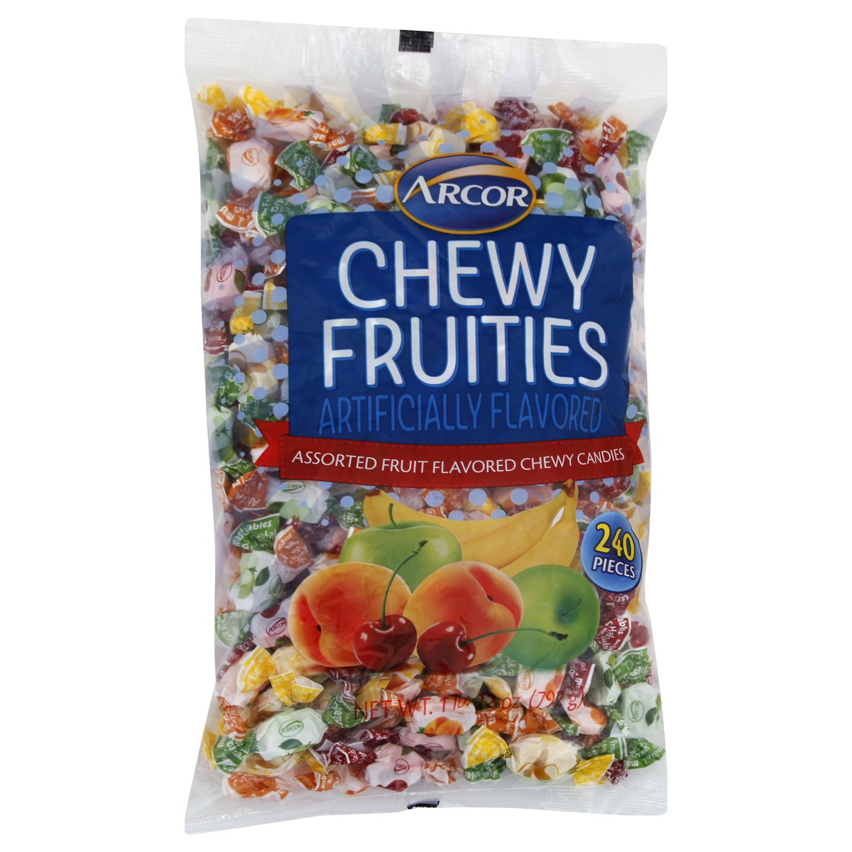 slide 5 of 13, Arcor Assorted fruit flavored Chewy Fruities 240 ea, 240 ct