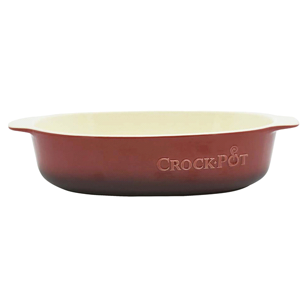 slide 1 of 1, Crock-Pot Artisan Bakeware - Gradient Red, 2.5 qt