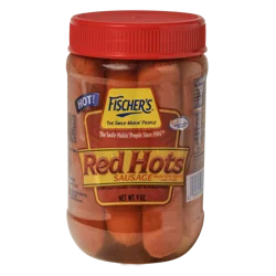 FISCHERS Fischer's Red Hot Sausages - 9 oz