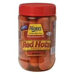 FISCHERS Fischer's Red Hot Sausages - 9 oz