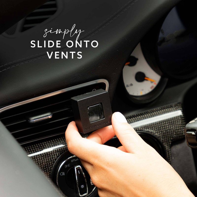 slide 7 of 7, Maison&Muse 2pk Car Air Fresheners Guava and Elderflower Vent Clips, 2 ct