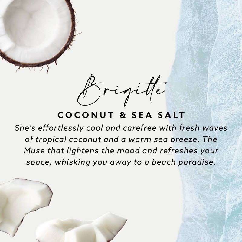 slide 6 of 7, Maison&Muse 2pk Car Air Fresheners Coconut and Sea Salt, 2 ct