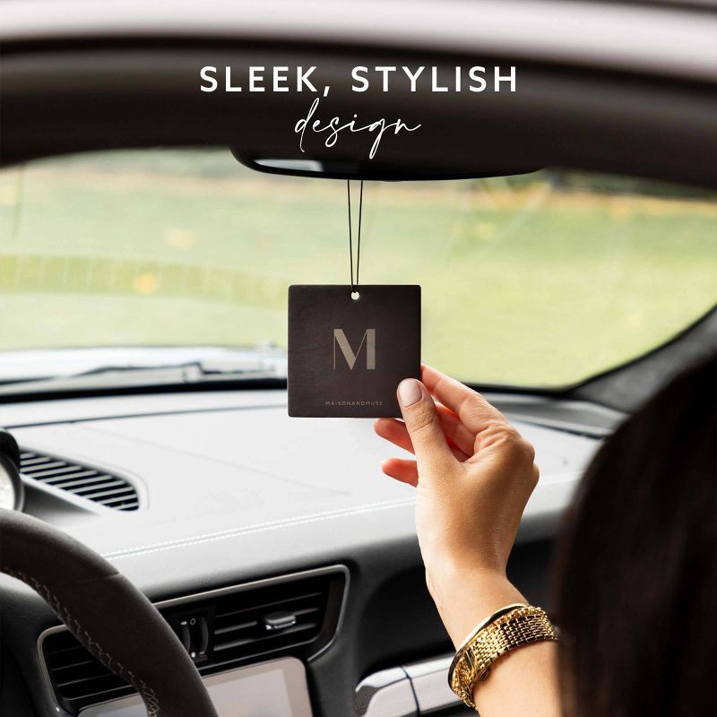 slide 5 of 7, Maison&Muse 2pk Car Air Fresheners Wild Vanilla and Caramel, 2 ct