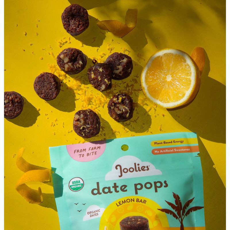 slide 2 of 3, Joolies Organic Lemon Bar Date Pops - 3.5oz, 3.5 oz