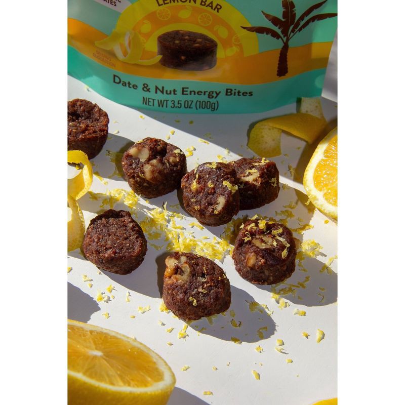 slide 3 of 3, Joolies Organic Lemon Bar Date Pops - 3.5oz, 3.5 oz