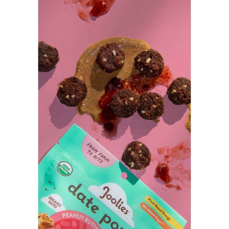 slide 3 of 3, Joolies Organic Peanut Butter Jelly Date Pops - 3.5oz, 3.5 oz