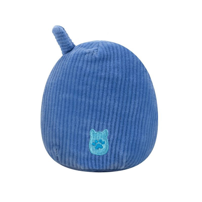 slide 2 of 3, Squishmallows 3.5" Tadita The Blue Cell Phone Squeaky Plush Dog Toy, 1 ct