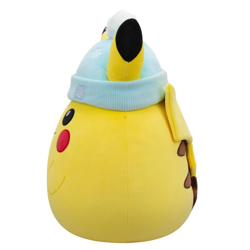 slide 6 of 9, Squishmallows Pikachu Holiday 14" Plush, 1 ct