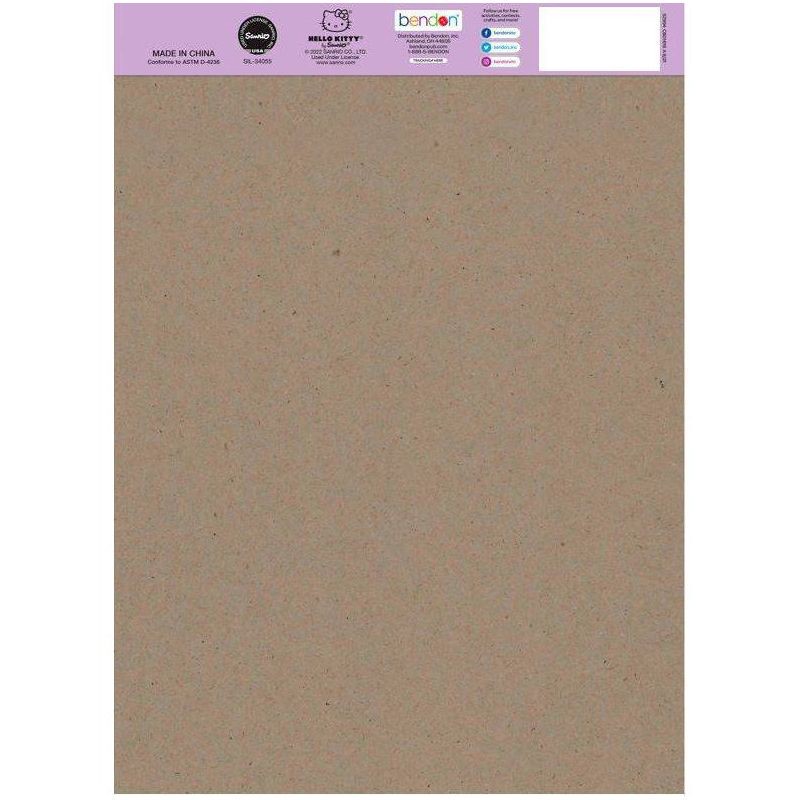 slide 2 of 5, Bendon Hello Kitty Page Palette Paint Book, 1 ct
