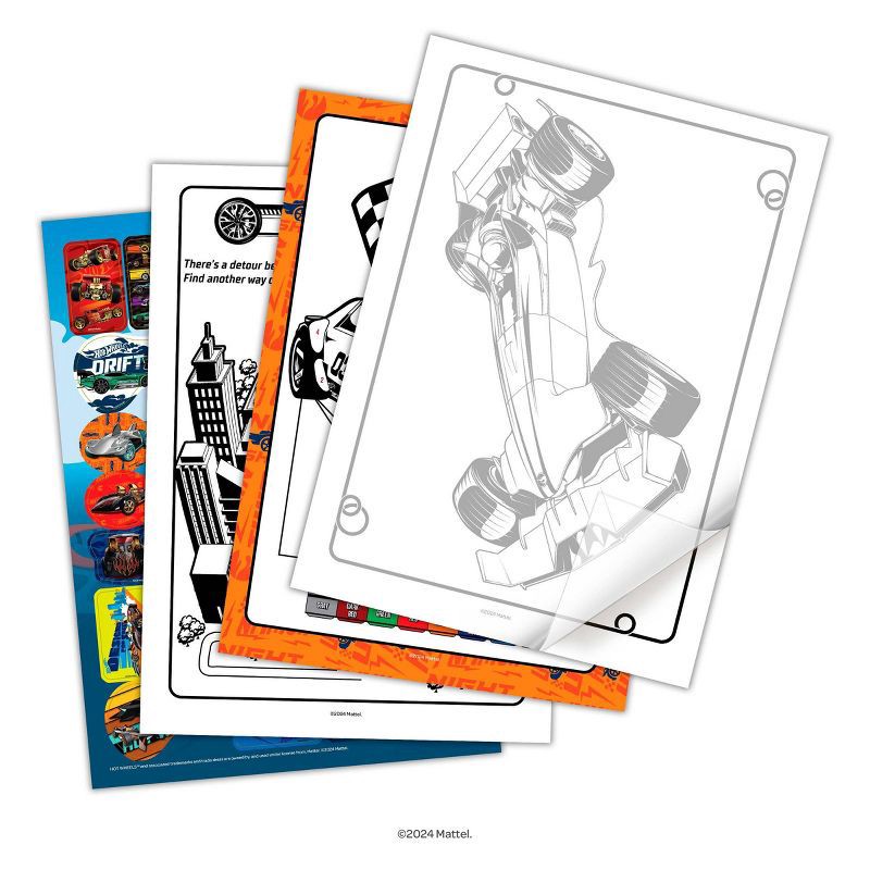 slide 3 of 7, Bendon Hot Wheels 3-in-1 Activity Book, 1 ct