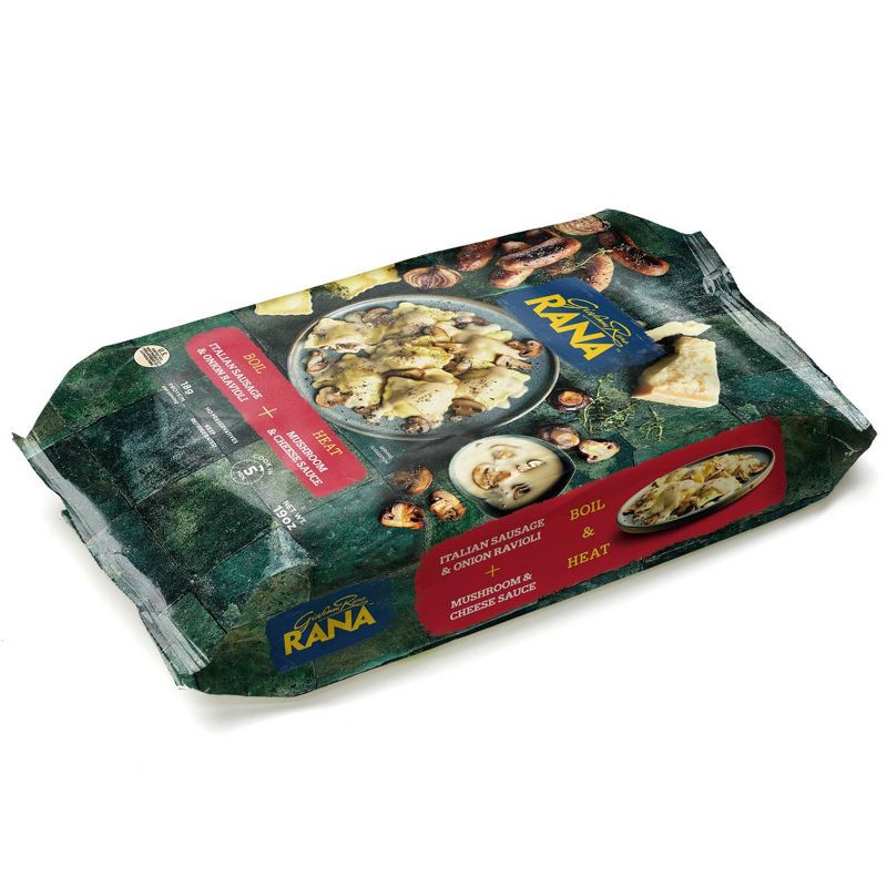 slide 3 of 5, Rana Sausage & Onion Ravioli with Mushroom & Cheese Sauce - 19oz, 19 oz