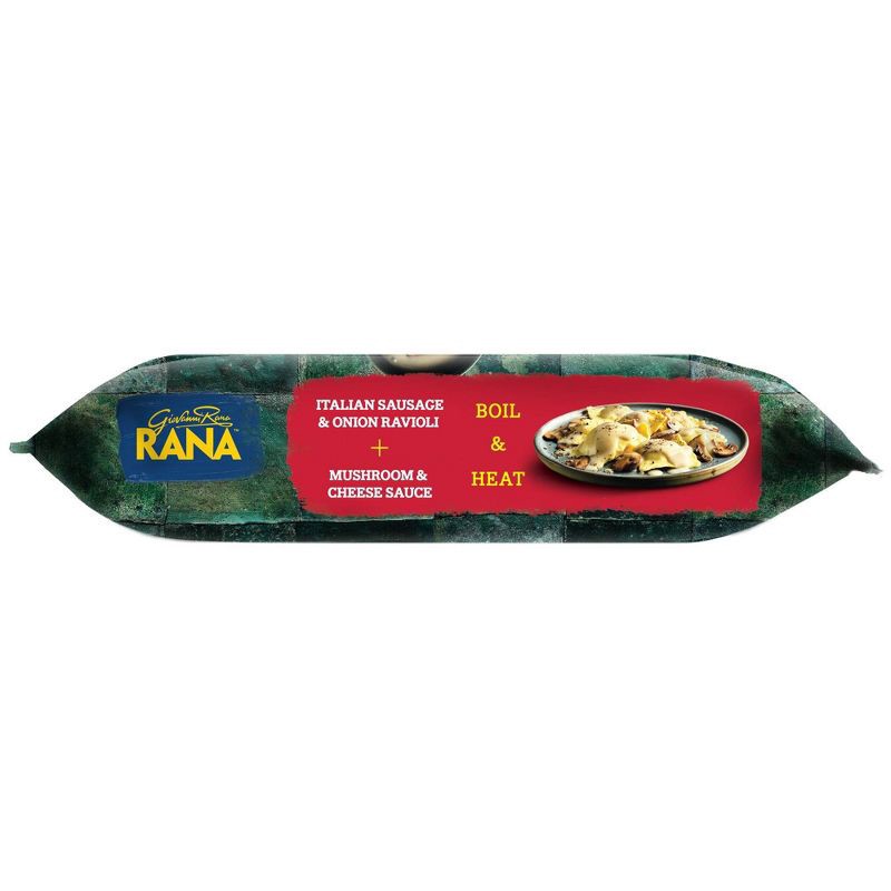 slide 4 of 5, Rana Sausage & Onion Ravioli with Mushroom & Cheese Sauce - 19oz, 19 oz