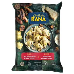 Rana Sausage & Onion Ravioli with Mushroom & Cheese Sauce - 19oz