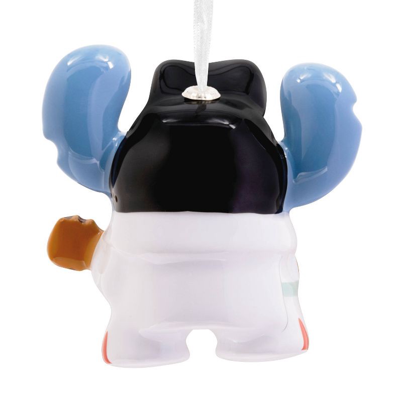 slide 2 of 7, Hallmark Disney Lilo & Stitch Rock Star Stitch Decoupage Christmas Tree Ornament, 1 ct