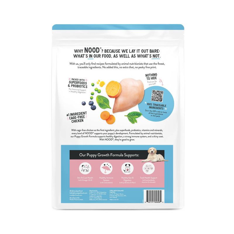 slide 8 of 8, NOOD Pet Food Dry Dog Food with Chicken Flavor for Puppy - 6lbs, 6 lb