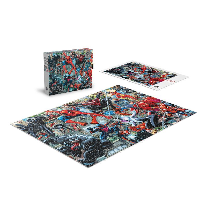 slide 2 of 5, Buffalo Games Silver Select Marvel Spider-verse 1000pc Puzzle, 1000 ct