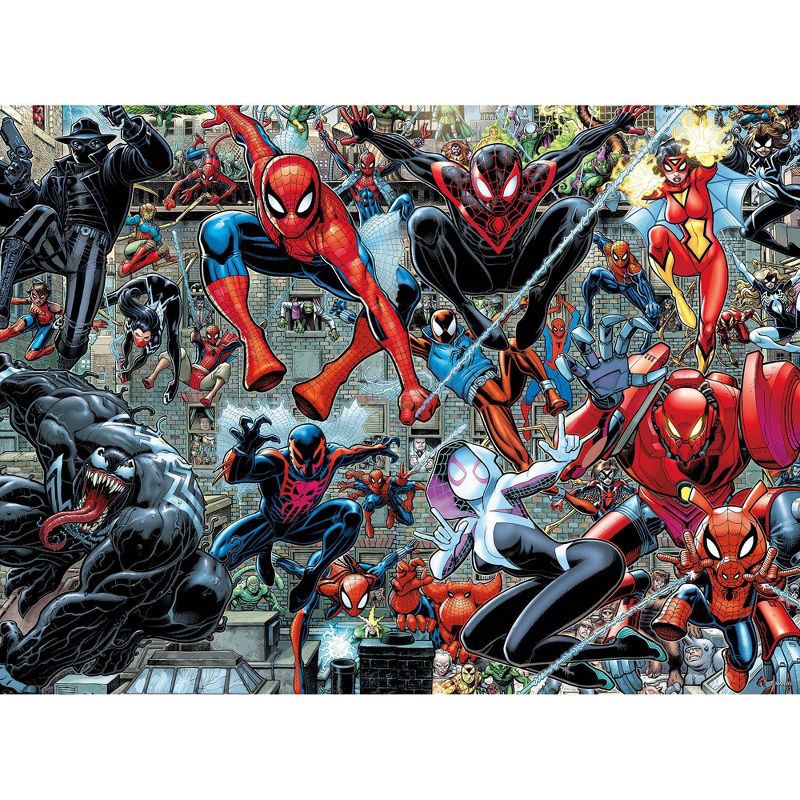 slide 3 of 5, Buffalo Games Silver Select Marvel Spider-verse 1000pc Puzzle, 1000 ct