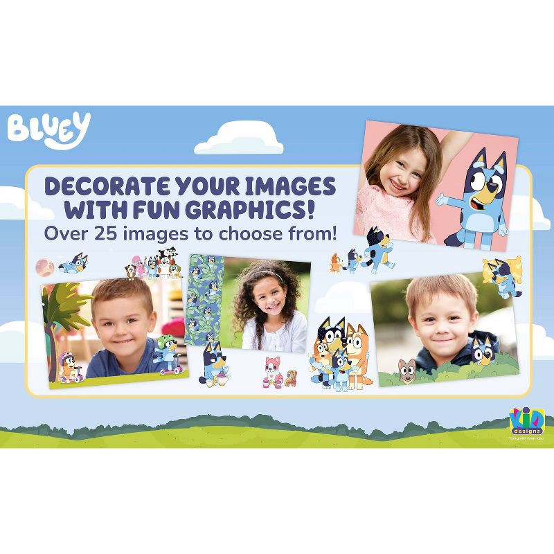 slide 3 of 6, Bluey Digital Camera: Creative Thinking, Pretend Phones & Electronics, Bluey License, 1 ct