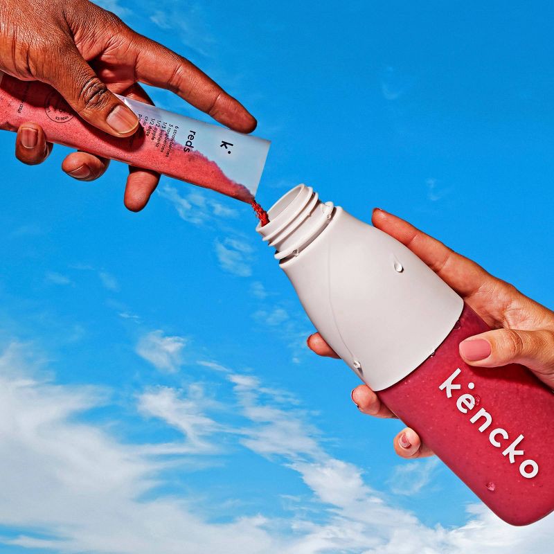 slide 6 of 6, Kencko Shaker Bottle + Instant Smoothie Starter Pack - 1 Bottle, 1 Packet, 1 ct