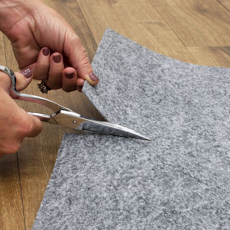 slide 6 of 9, Karastan 8'x12' All Purpose Rug Pad Gray, 1 ct