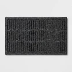 1'6"x2'6" Mega Scrapper Broken Sticks Floormat Gray - Threshold™: Outdoor & Kitchen Floor Mat, All-Weather, Skid-Resistant