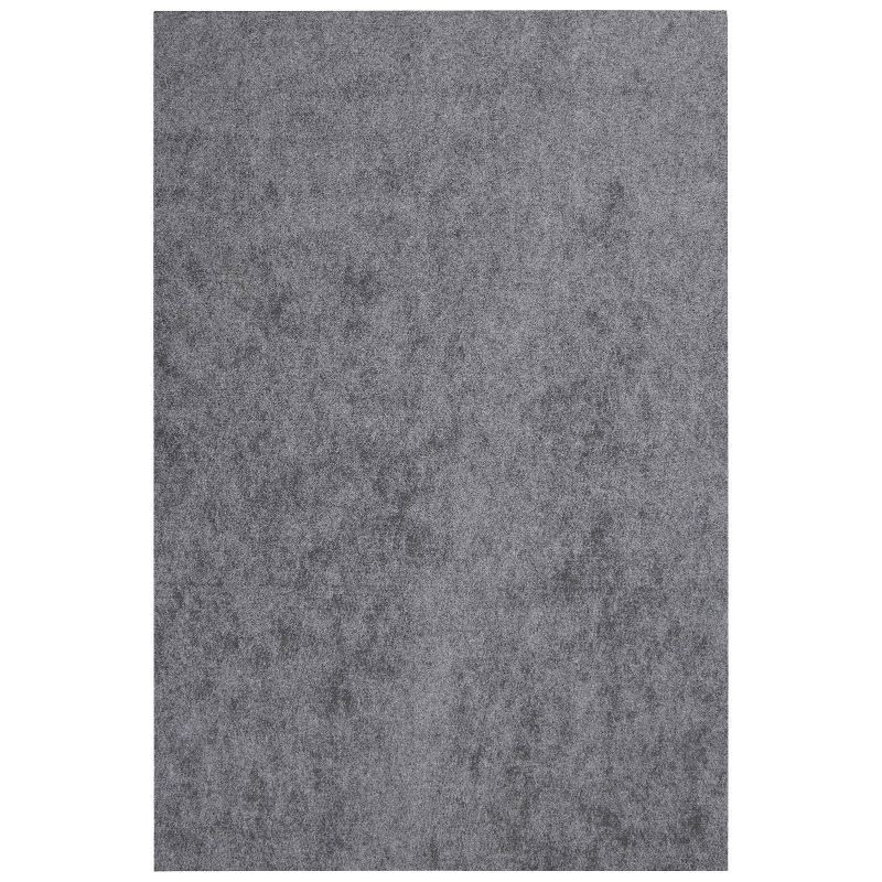 slide 1 of 9, Karastan 4'x6' All Purpose Rug Pad Gray: Skid-Resistant Rectangle, Latex Backing, Area Rug Padding, 1 ct