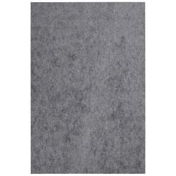 Karastan 4'x6' All Purpose Rug Pad Gray: Skid-Resistant Rectangle, Latex Backing, Area Rug Padding