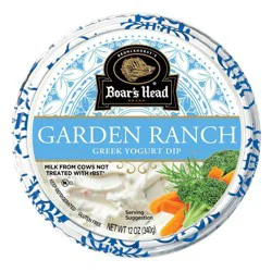 Boar's Head Garden Ranch Greek Yogurt Dip - 12oz