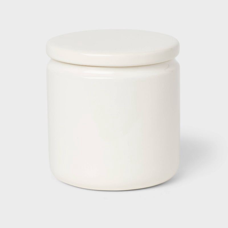 slide 1 of 4, New Traditional Ceramic Bath Canister - Threshold™, 1 ct