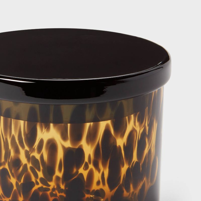 slide 3 of 4, Colored Glass Tortoise Bath Canister - Threshold™, 1 ct