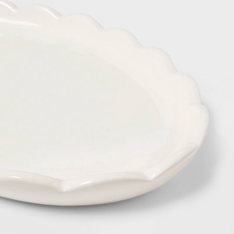 slide 4 of 5, New Traditional Ceramic Bath Tray - Threshold™, 1 ct