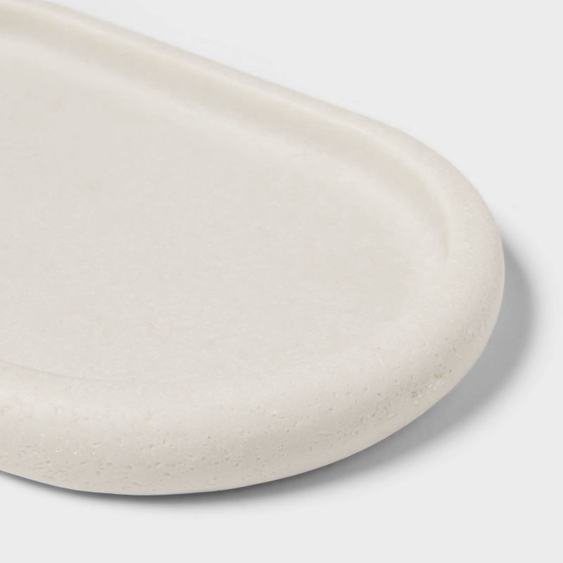 slide 4 of 5, Concrete Resin Collection Bath Tray - Threshold™, 1 ct