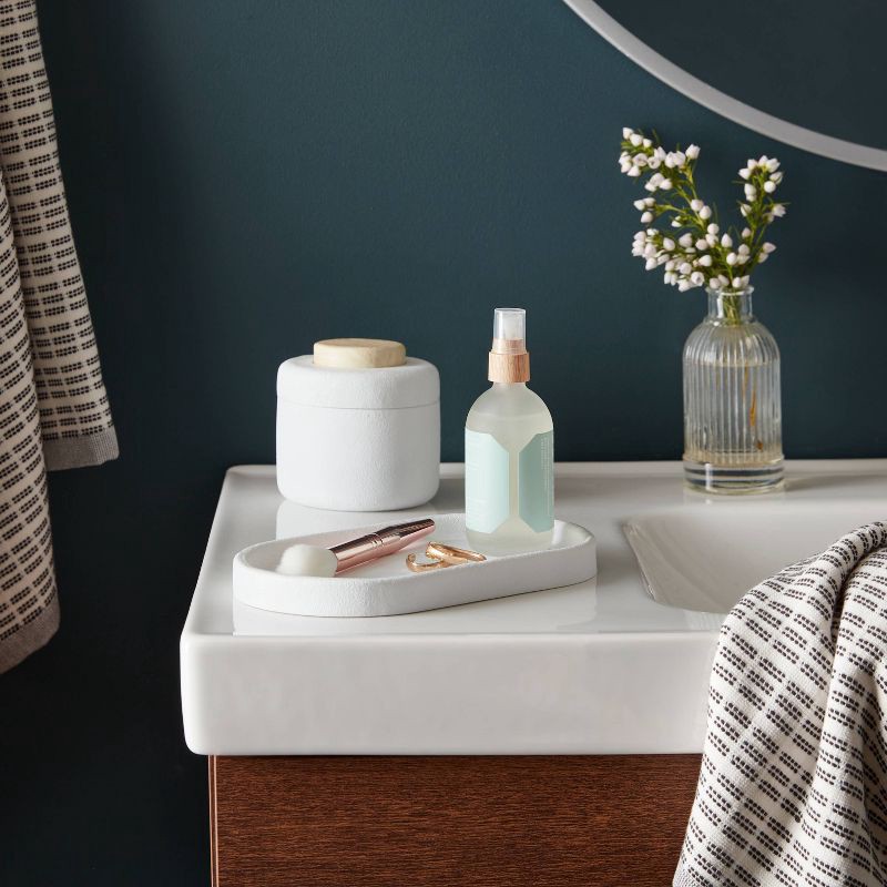 slide 2 of 5, Modern Resin Bath Tray - Threshold™, 1 ct