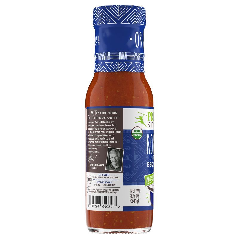 slide 2 of 7, Primal Kitchen Korean Style BBQ Sauce - 8.5oz, 8.5 oz